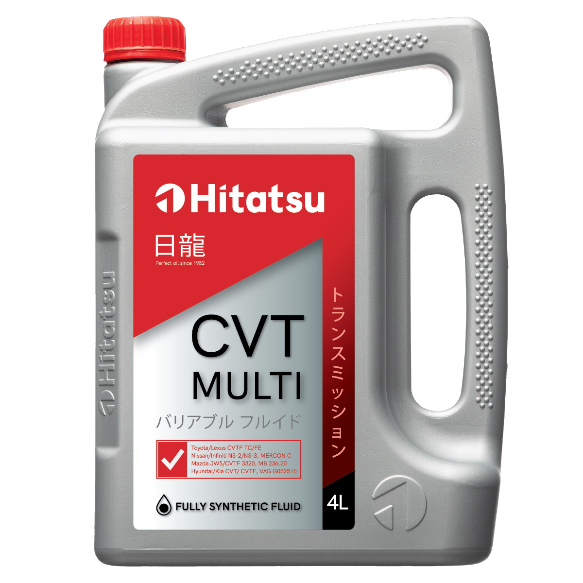 HITATSU CVT MULTI 4L МАСЛО ТРАНСМИССИОННОЕ_NS2_NS3 TC_FE  JWS  J4 J1  MB236.20 VAG G052 516 MERCON C