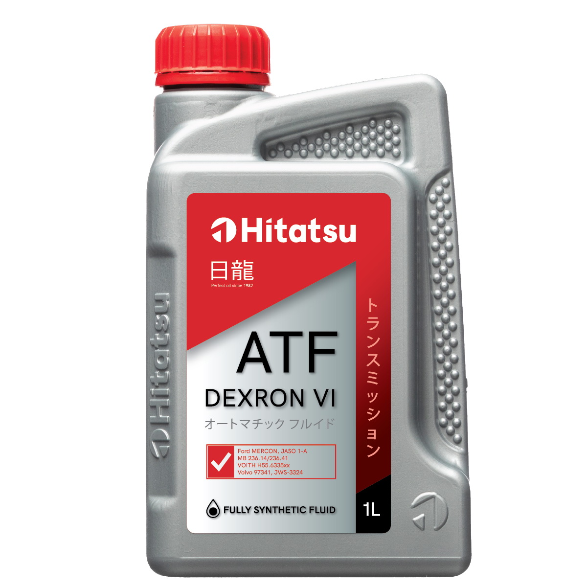 HITATSU ATF DEXRON VI 1L МАСЛО ТРАНСМИССИОННОЕ_MERCON LV  236.14(15 41)  ZF8  Volvo 97341  JWS3324