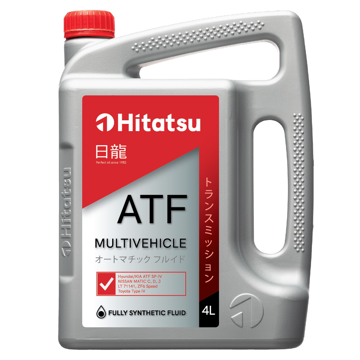 HITATSU ATF MULTIVEHICLE 4L МАСЛО ТРАНСМИССИОННОЕ_SP-IV  TOY T-IV  LT71141  ZF6  DEX IIIH  G055025A2