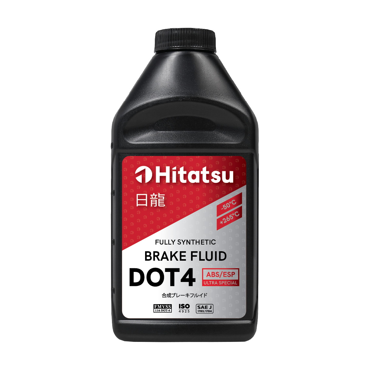 HITATSU ЖИДКОСТЬ ТОРМОЗНАЯ 445г _ DOT4 ABS_ESP_ASR_DSR, FMVSS 116, SAE J1703, SAEJ1704 (-50_+265)